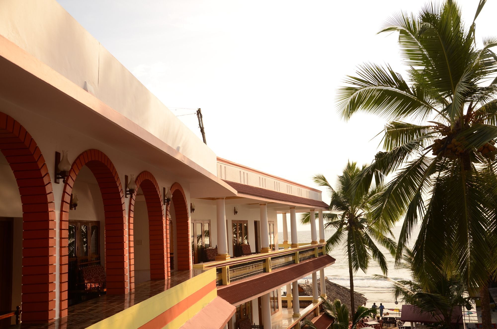 Hotel Sea View Palace - The Beach Hotel, Kovalam Exterior foto